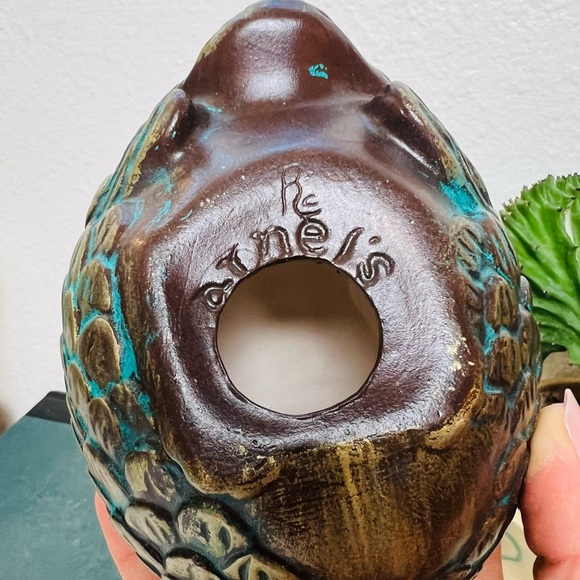 Vintage Mid Century Modern Arnels Gold Quail Partridge Ceramic Figurine Set - Picture 9 of 15